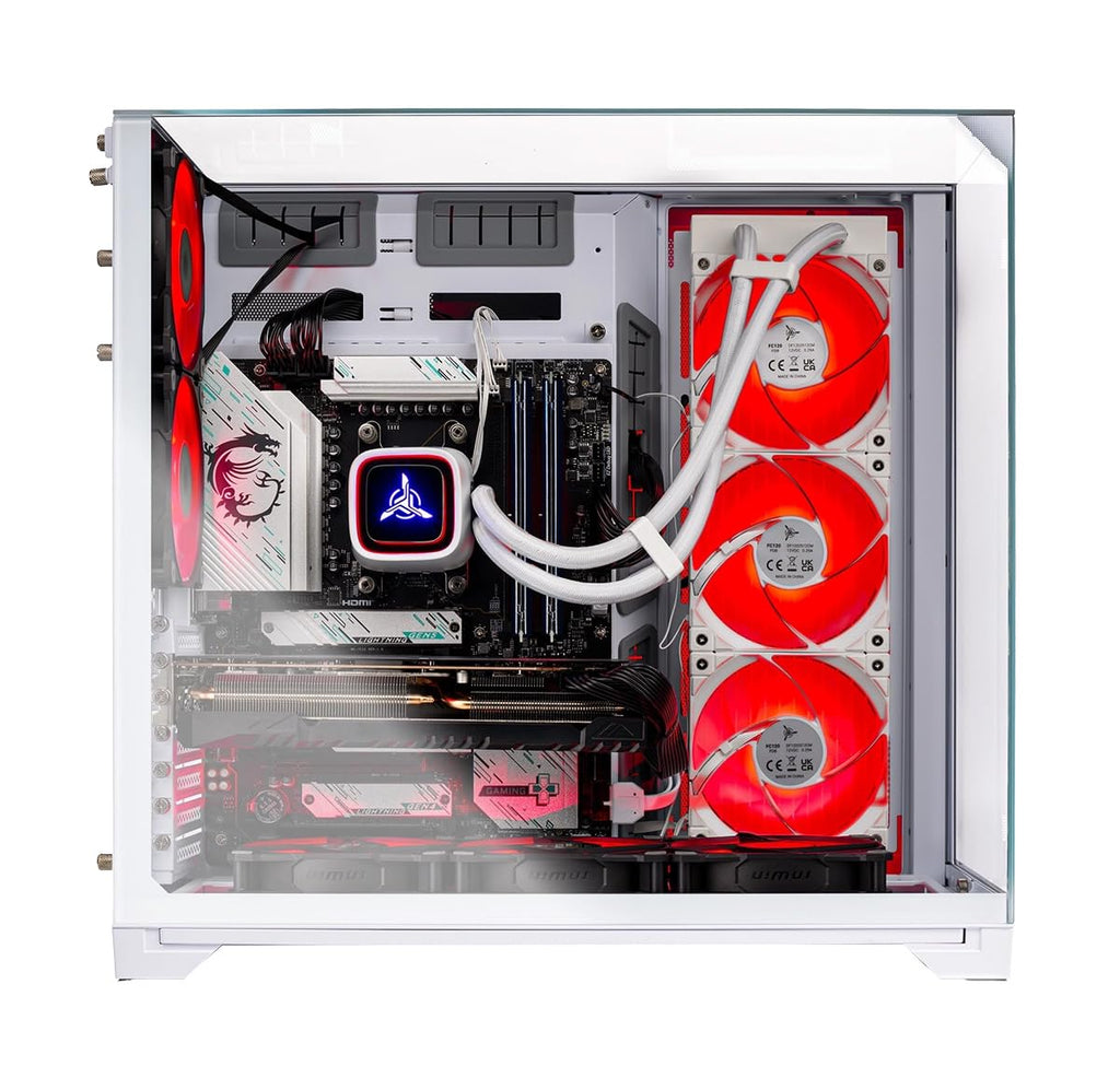 Skytech Gaming King 95 Desktop PC, Ryzen 7 9800X3D 4.7 GHz (5.2 GHz), NVIDIA RTX 5070 Ti 16GB, 1TB Gen4 NVMe SSD, 32GB DDR5 RAM 5600 RGB, 850W Gold ATX 3 PSU, 360mm ARGB AIO, Wi-Fi, Win 11