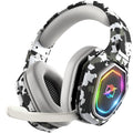 Ozeino 2.4GHz Wireless Gaming Headset for PC, Ps5, Ps4 - Lossless Audio USB & Type-C Ultra Stable Gaming Headphones with Flip Microphone, 40-Hr Battery Gamer Headset for Switch, Laptop, Mobile, Mac