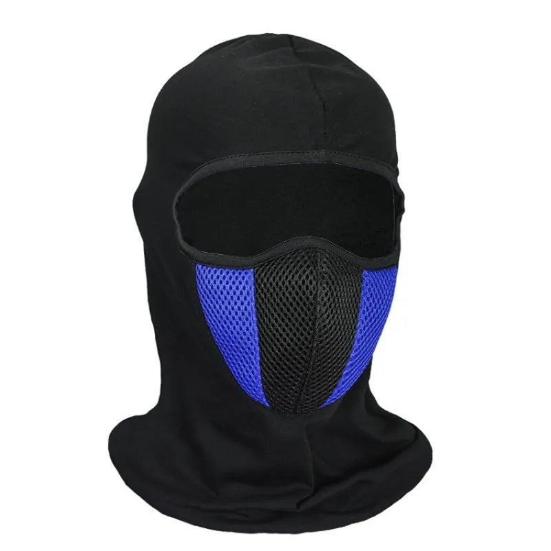 Breathable Full Face Mask Motorcycle Balaclava for Men Women Cycling Sports Dustproof Windproof Scarf Headgear
