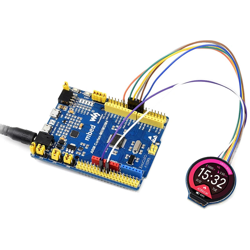1.28 Inch Round LCD Display Module IPS Screen 65K RGB Colors 240*240  SPI Interface For Raspberry Pi Jetson Nano for Arduino