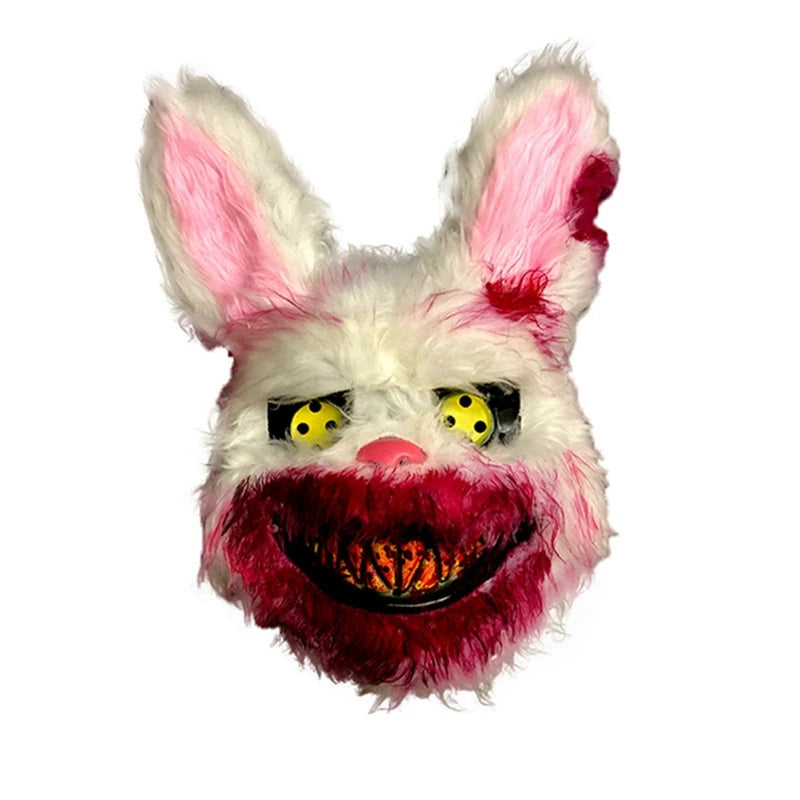 Fancy Halloween Party Stage Scary Bear Rabbit Cartoon Cosplay Face Mask Head Cover Carnival Costume Props Dance Masquerade Mask