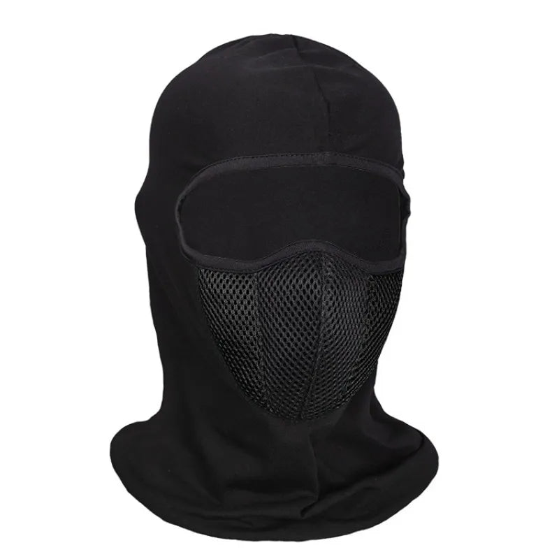 Breathable Full Face Mask Motorcycle Balaclava for Men Women Cycling Sports Dustproof Windproof Scarf Headgear